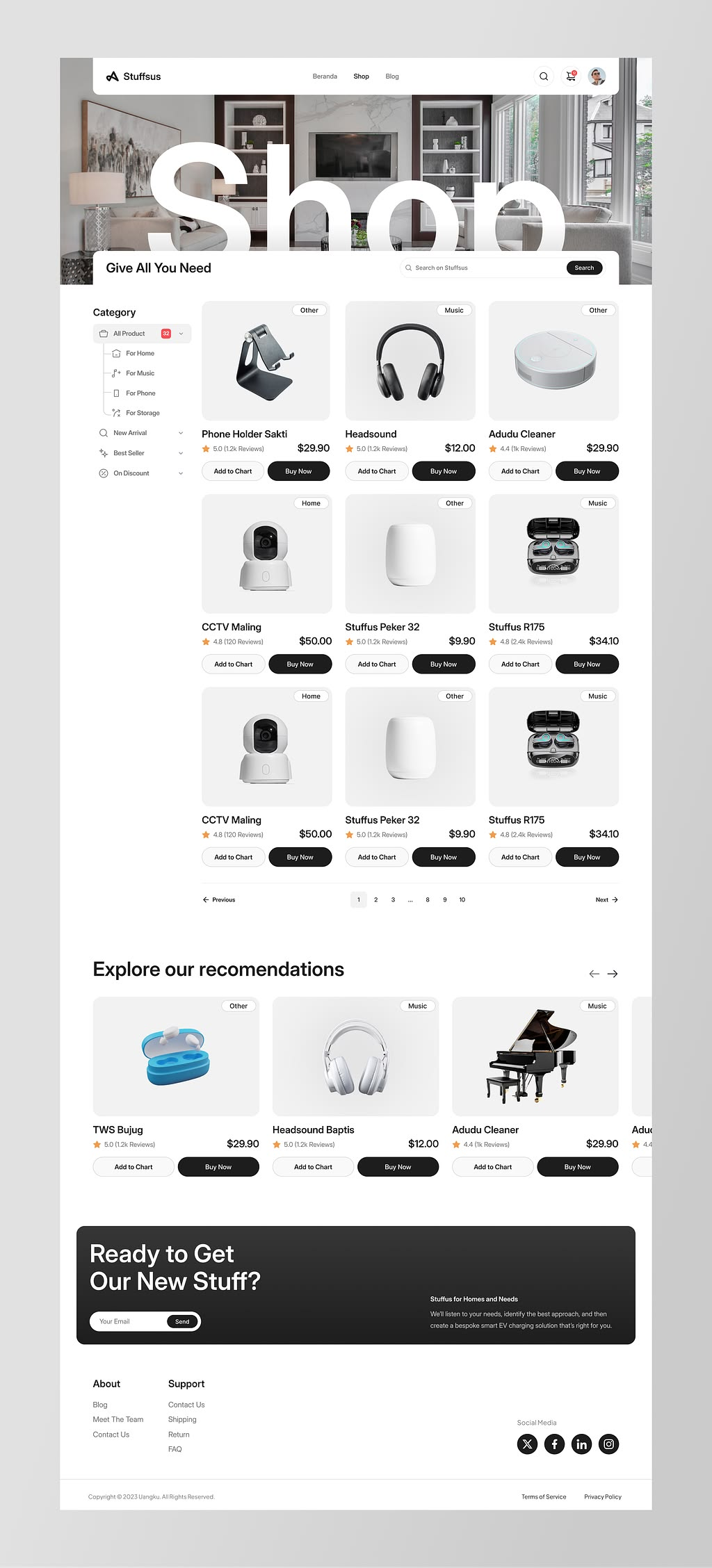 Dashboard Keuangan Realtime
